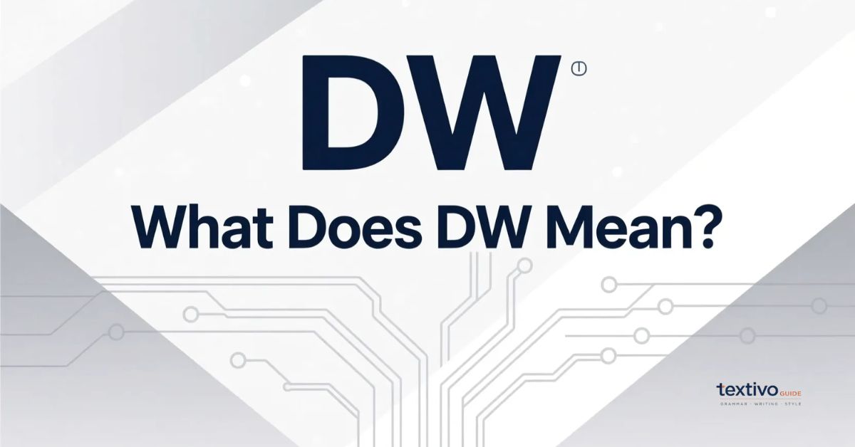 DW Mean In Text
