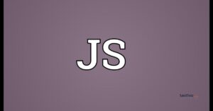 JS Meaning in Text
