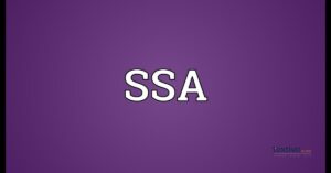 SSA Meaning in Text