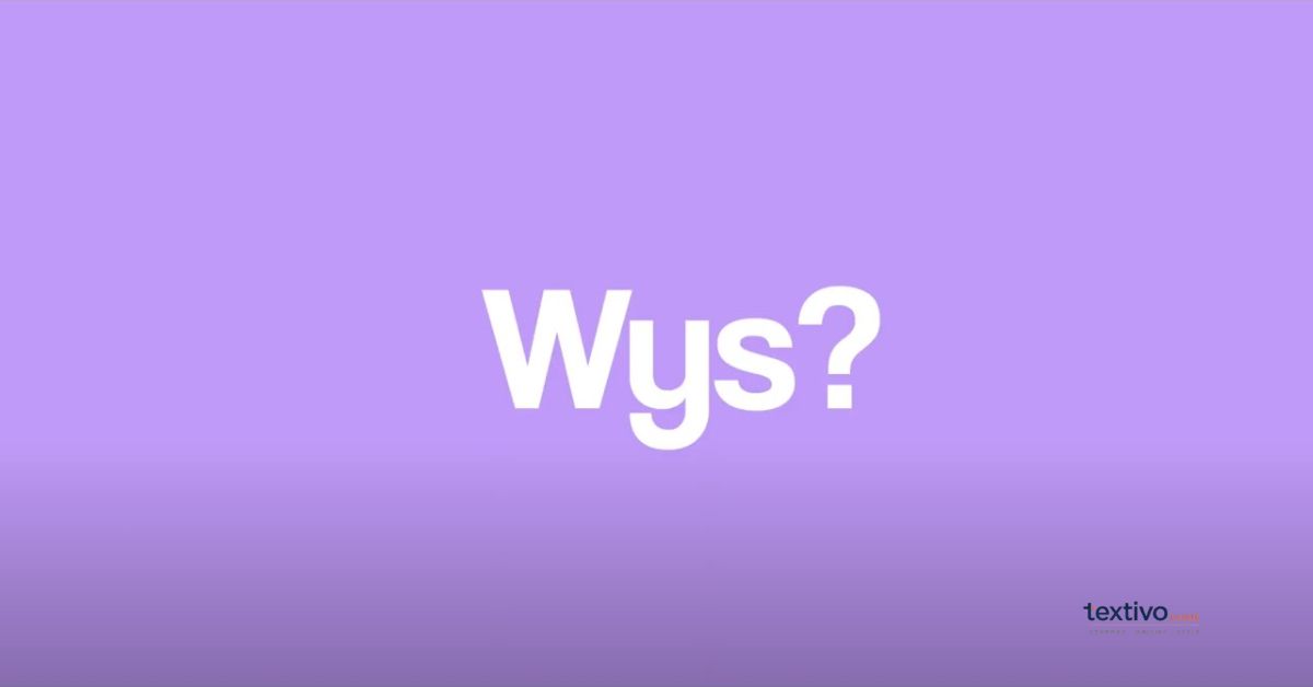 WYS Meaning in Text