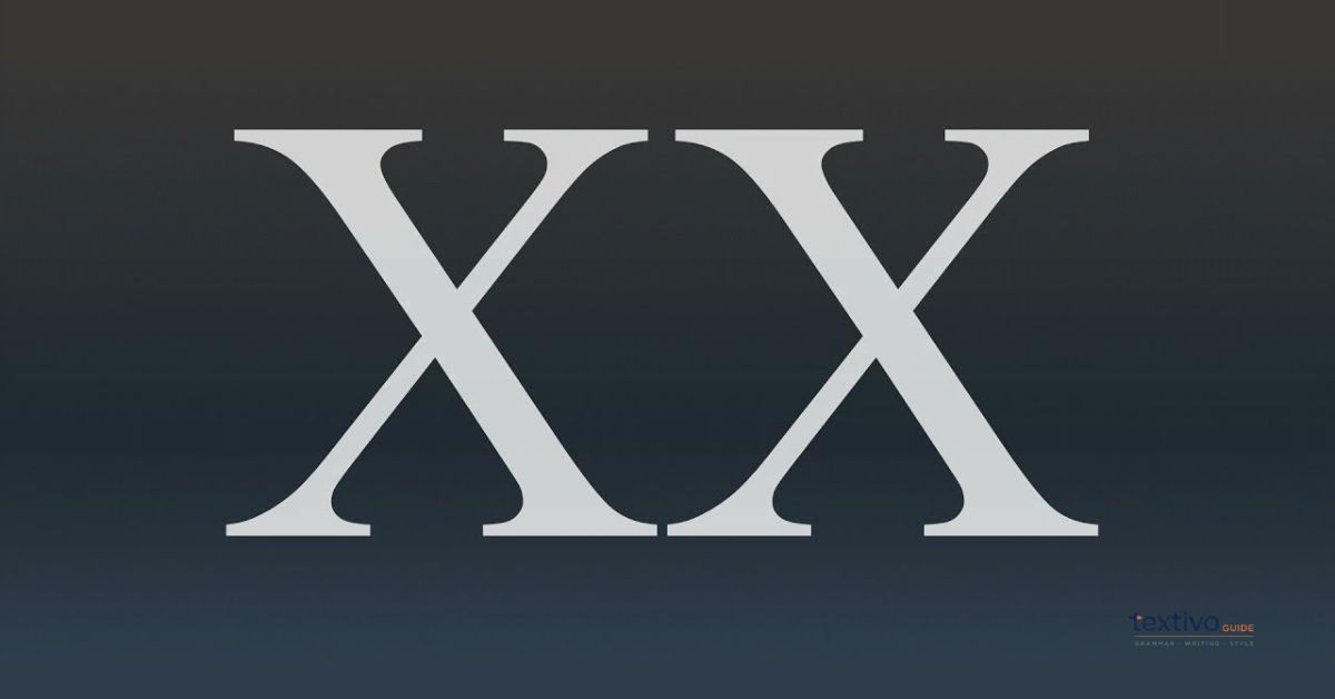 XX Meaning in Text