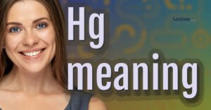 HG Meaning Slang