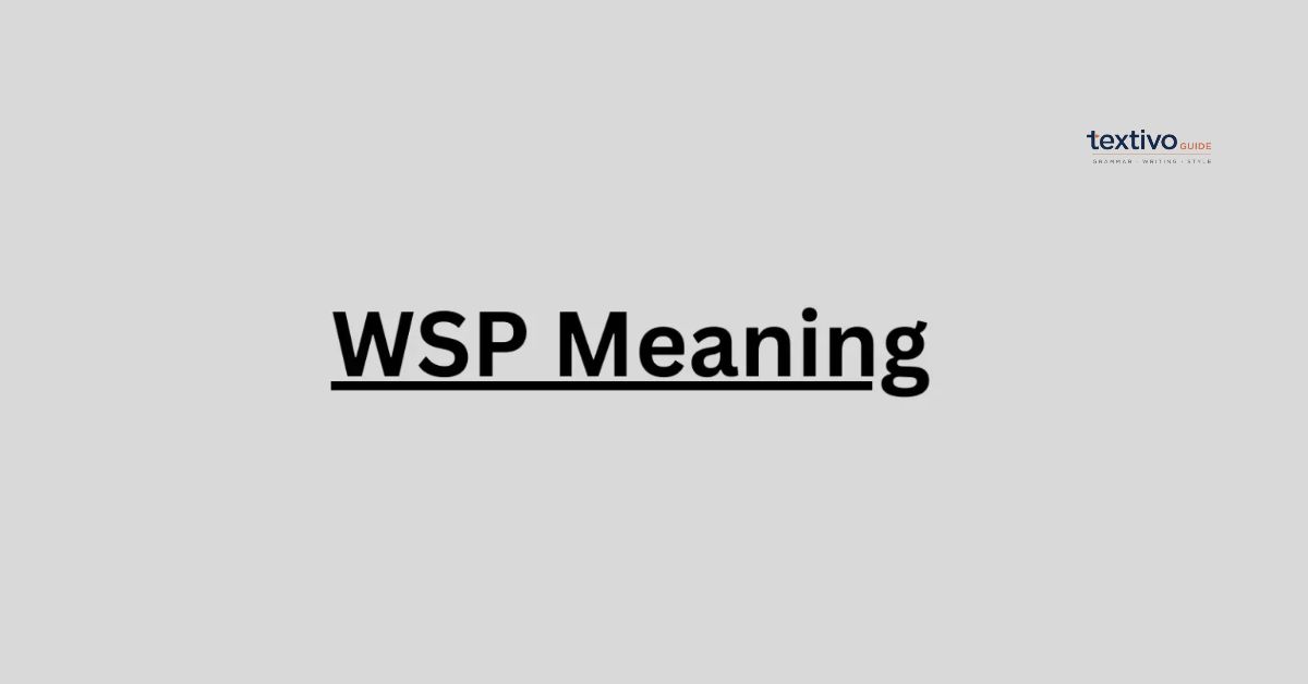 WSP Mean
