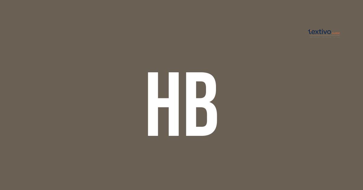 What Does HB Mean